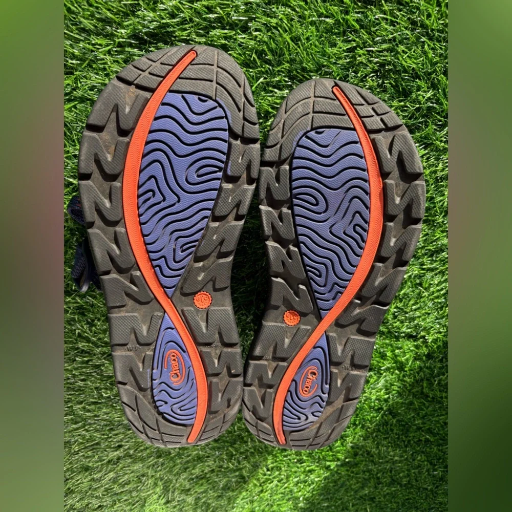 Chaco Women’s Z-Volv X2 Athletic Sandal-Blue Strap Toe Loop
